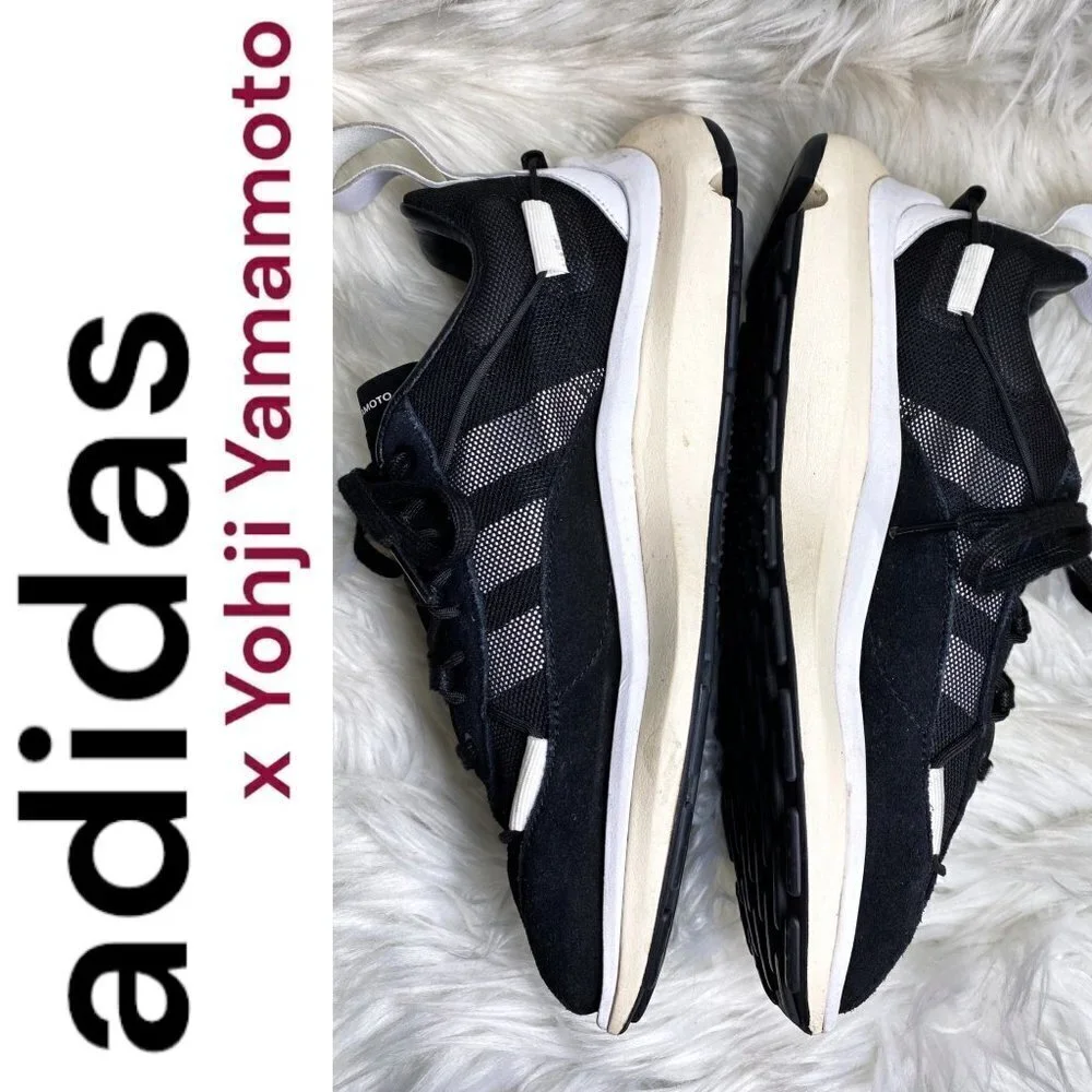 ADIDAS x YOHJI YAMAMOTO‎ Y-3 Shiku Run Chunky Sole Black, Men's Size 5